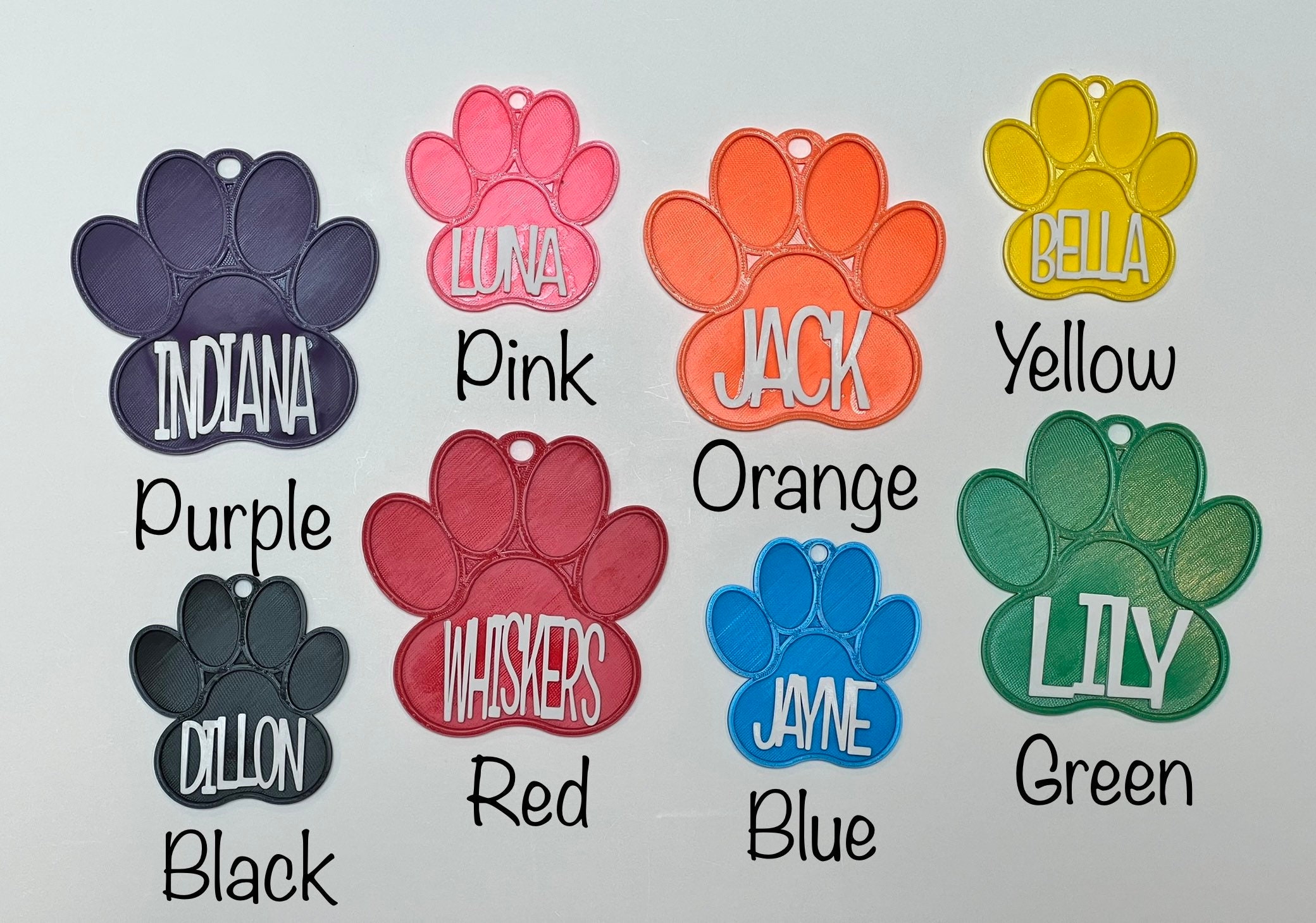 Personalized Pet Name Tag Pet Carrier Tag Pet Crate Tag Etsy