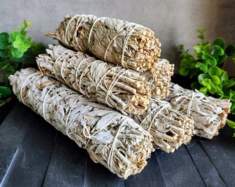 Ethically Sourced Sage Bundle, XL Sage, Smudge Stick, Smoke Cleansing, Energy Healing, Energy Protection, Ancestor Offerings, Aromatherapy