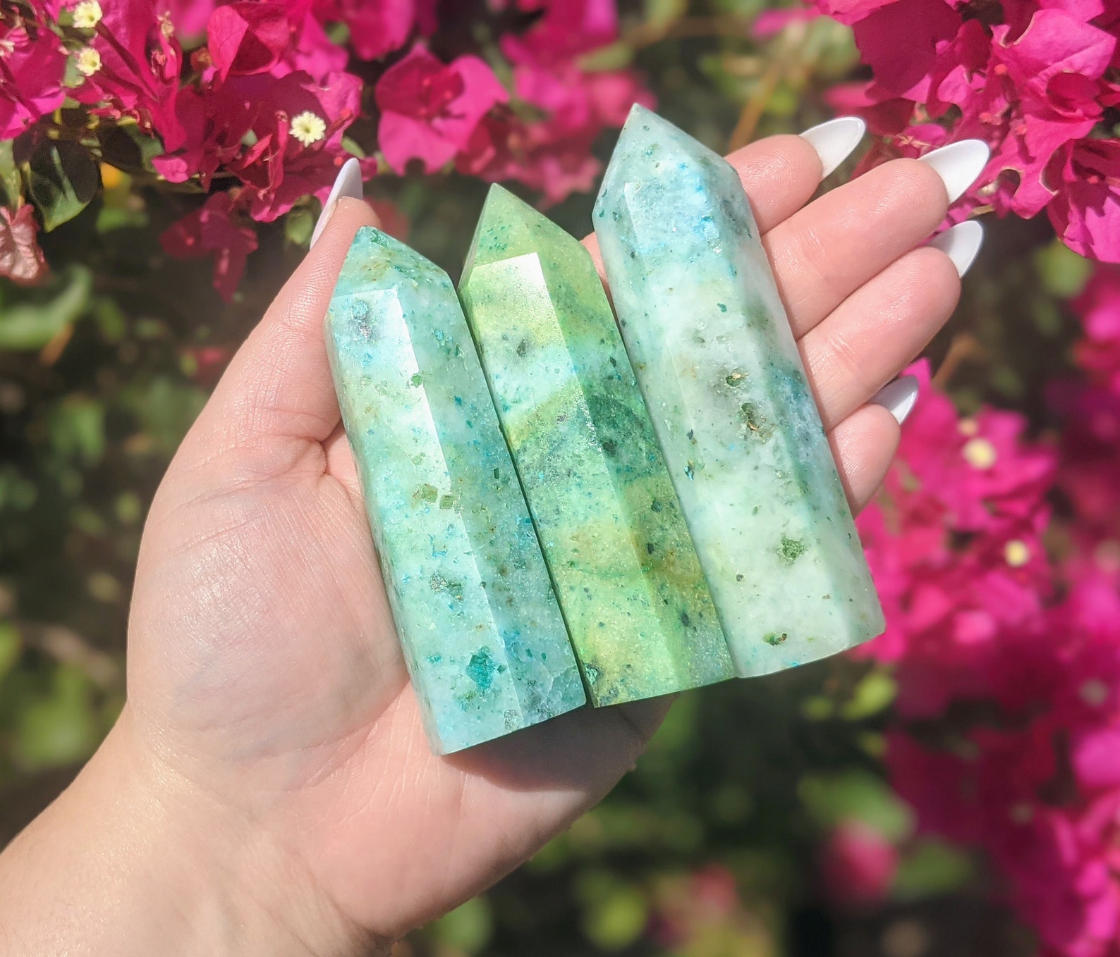 Phoenix Stone Phoenix Rising Stone Ajoite Chrysocolla Rare Etsy