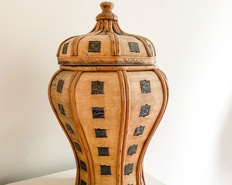 Vase With Lid Etsy