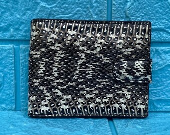 Python Leather Wallet - Etsy