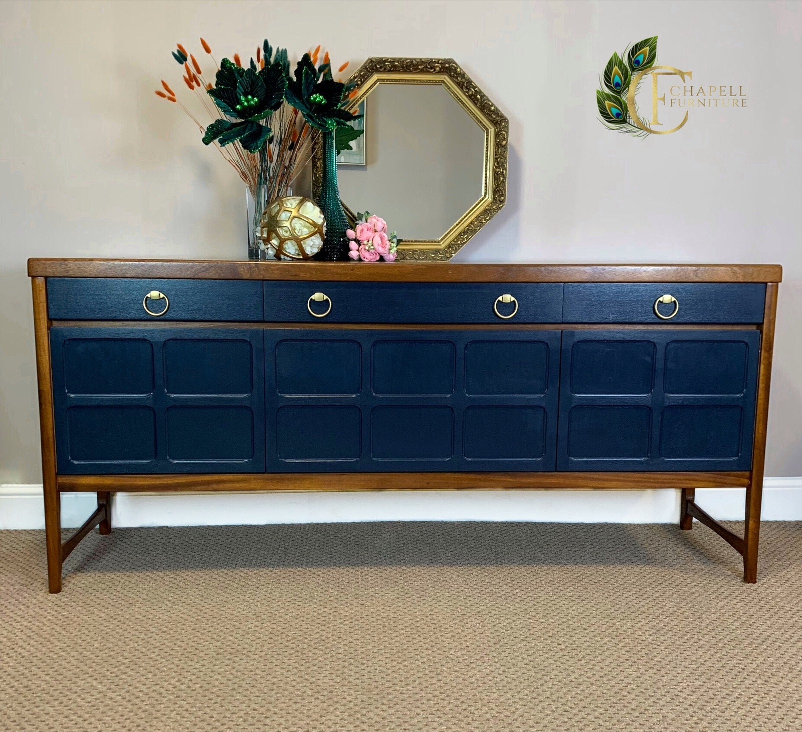 Lacquer Sideboard Etsy UK
