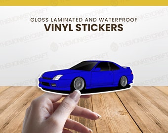 Honda Prelude, 5G Prelude, Car Stickers, Prelude Stickers, Honda Stickers, Car Vinyl, Honda Decal, Car Decals, Prelude H22, H22a, JDM Cars