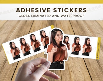 Custom Face Stickers, Personalized Stickers, Custom Party Favors, Bachelorette Sticker sheet, Waterproof Stickers, Bachelorette Party Favors