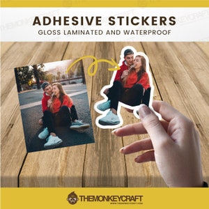 Custom Face Stickers, Personalized Stickers, Custom Party Favors, Bachelorette Sticker sheet, Waterproof Stickers, Bachelorette Party Favors