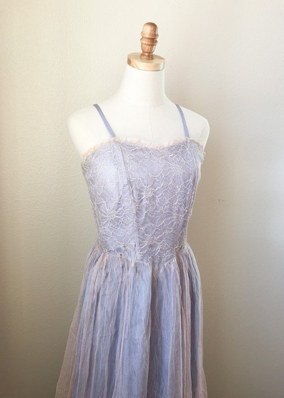 1940’s Yellow Evening Gown