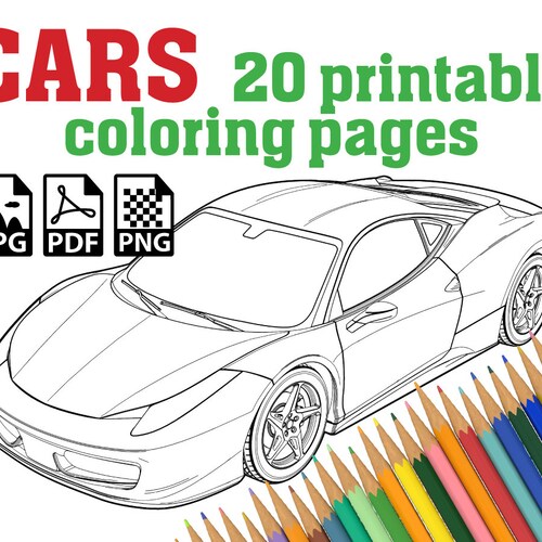 1060  Hyper Car Coloring Pages  Best HD