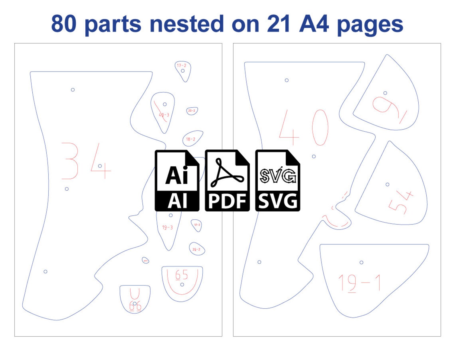 Moai Statue Sliced Sculpture Vector template Moai Sculpture Etsy México