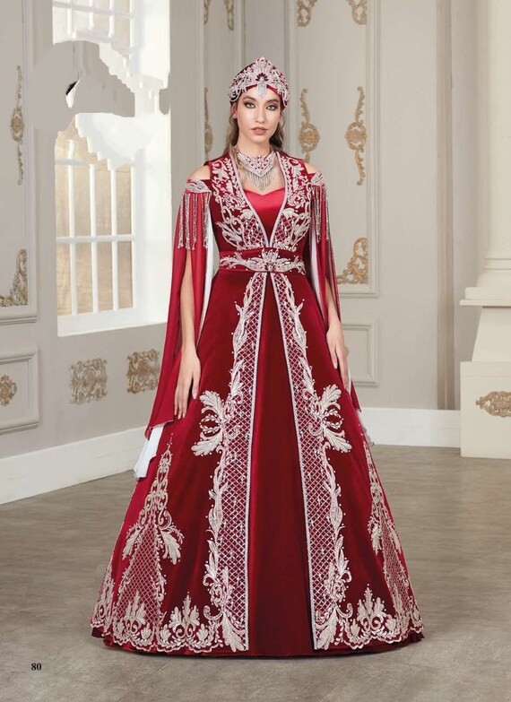 Caftan turc mariage hot sale