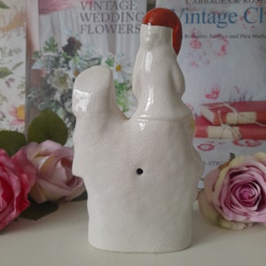 Antique Staffordshire Figurines of Man & Woman With Clock, Victorian ...