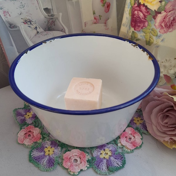 Enamel Soap Dish Etsy