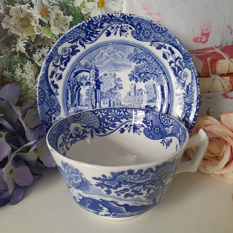 Spode Italian Tea Cup and Saucer