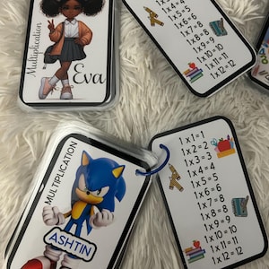 パーソナライズされたフラッシュカード、フラッシュカード、フリップカード、学習カード