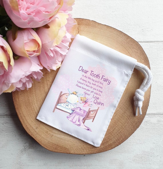 Tooth fairy personalised bag sale