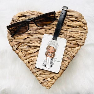 Personalised bride to be luggage tag, traveler’s tag, name luggage tag, personalised suitcase tag, luggage label,  bag tag, hen do gift