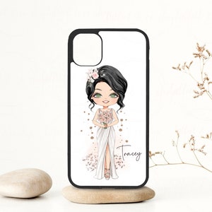 Personalised bridesmaid/maid of honour Name Custom Made Customised Personalised Phone Case/Cover For iPhone XR 11 12 13 Pro Max SE