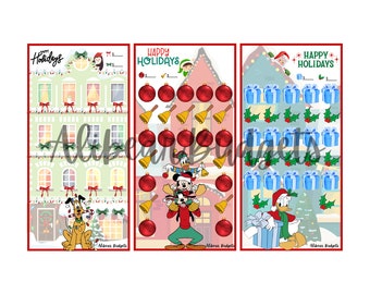 Happy Holidays Mini Savings Challenge | A6