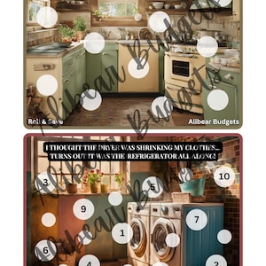 Funny Appliance Puns Savings Challenges | A5