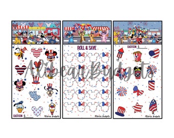 Fireworks Parade Mini Savings Challenge | A6
