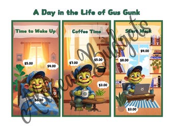 Monster Town Box Challenge - Gus Gunk EXPANSION PACK