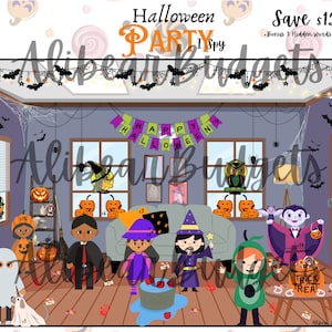 Halloween Party I Spy Savings Challenges