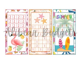 Tropische Mini Spar-Challenge | DIN A6
