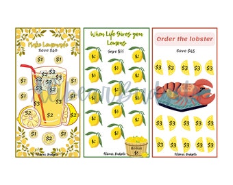 Lemons Mini Savings Challenge | A6
