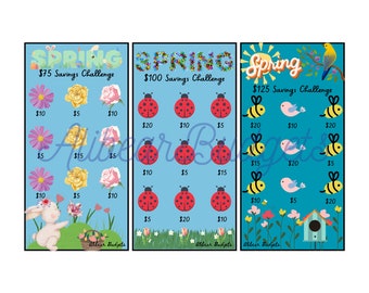 Spring Savings / A6 Mini Challenges