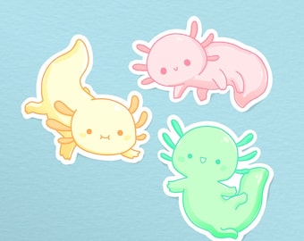 1 Chibi Axolotl Sticker
