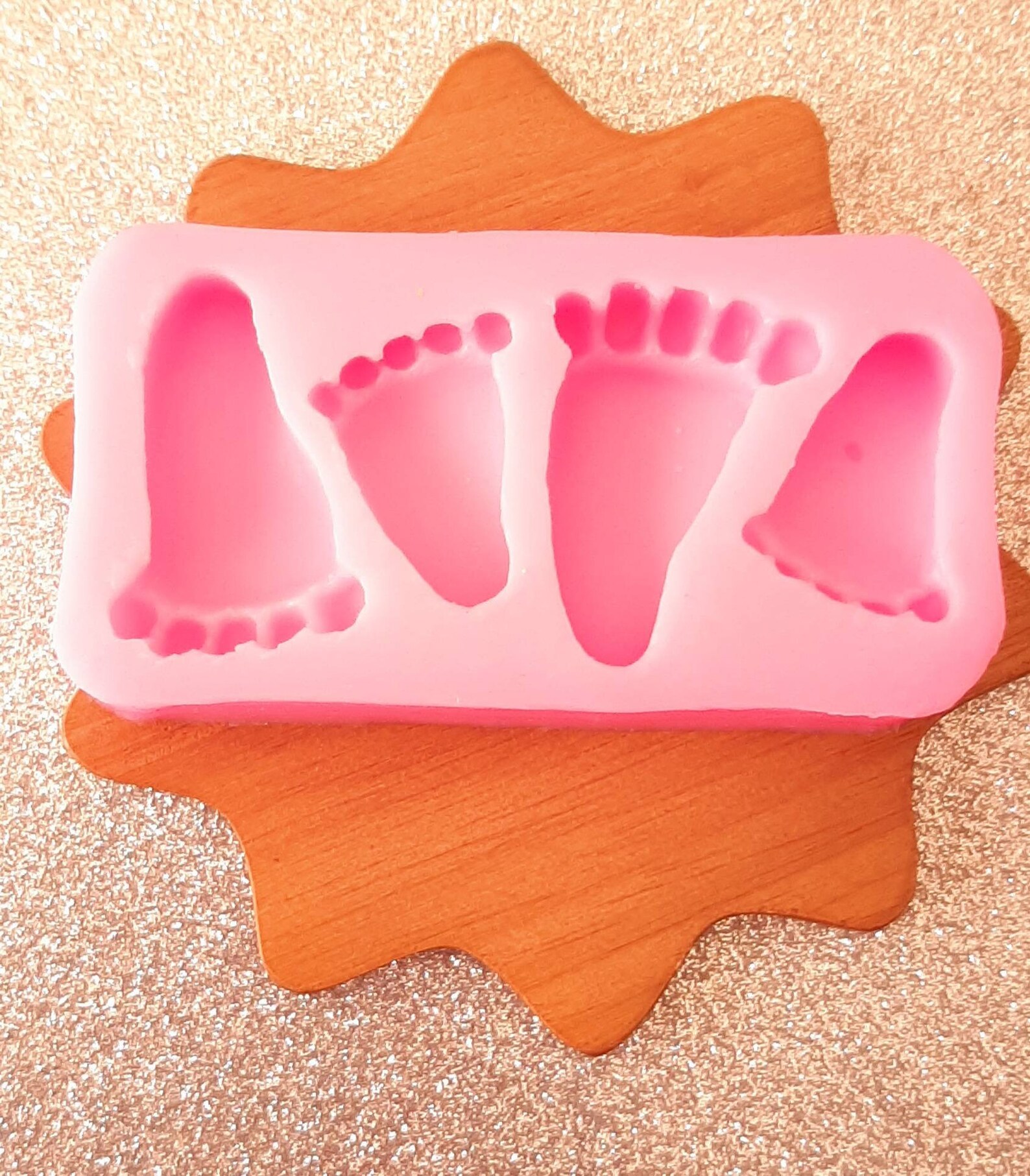Baby Footprints mold Feet mold Foot moldJewellery Etsy