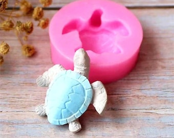 Turtle Mould, Silicone Food Grade Mould, Chocolate Mould, Epoxy Resin. Fondant Mold, Cake Decoration,Soap mold, Sea Turtle, UK Seller