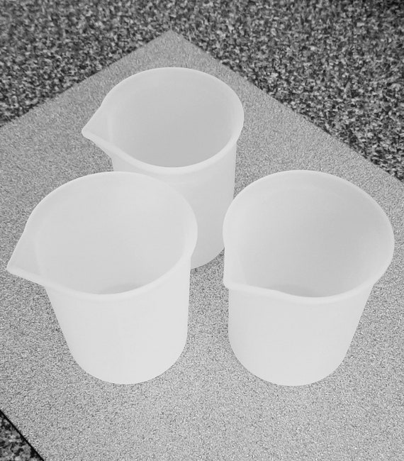 Silicone Mixing Cups Set of 3 Measuring Cup Epoxy Resin Resin