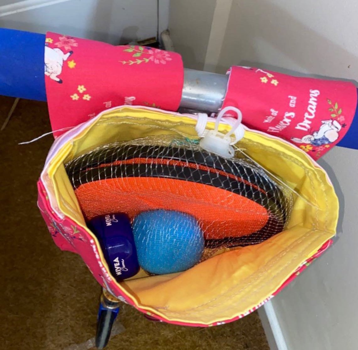 Children's scooter bag Kids bike bag Water resistant out Etsy