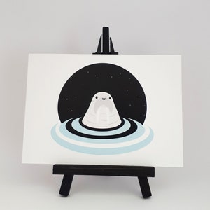 Walross Postkarte