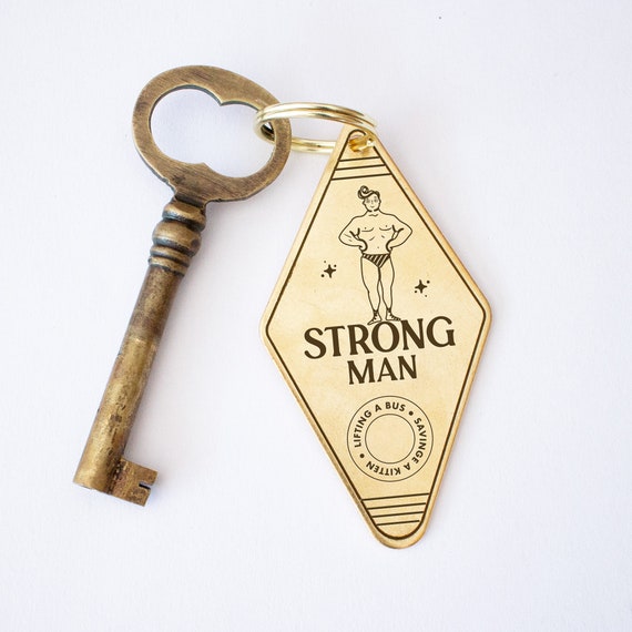 Hotel Brass Keychain Hotel Brass Keychain