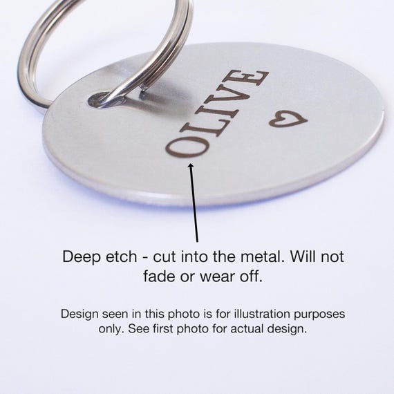 Targhetta Per Cani In Acciaio Inossidabile - Italia - Foto 2