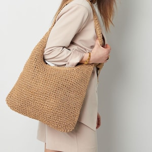 Shopper Jute Bag XL Bag Beach Bag Summer