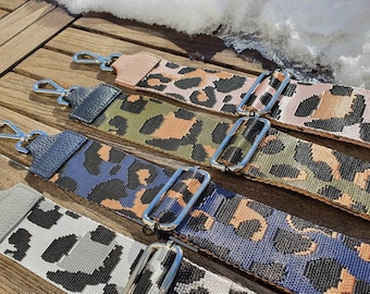 Pocket Strap Wide Strap Camouflage Pocket Strap Bag Fabric Change strap Bag Strap