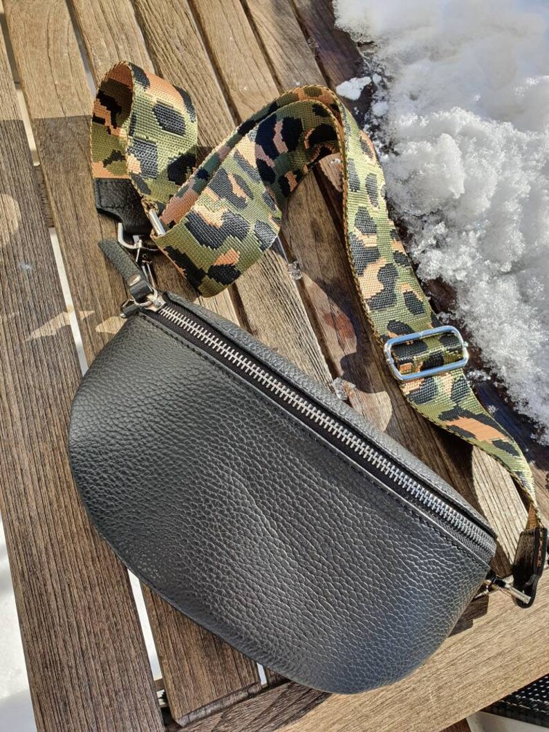 Pocket Strap Shoulder Strap Wide Strap Pocket Strap Leoprint Bag Fabric Replacement Strap Bag Strap Army