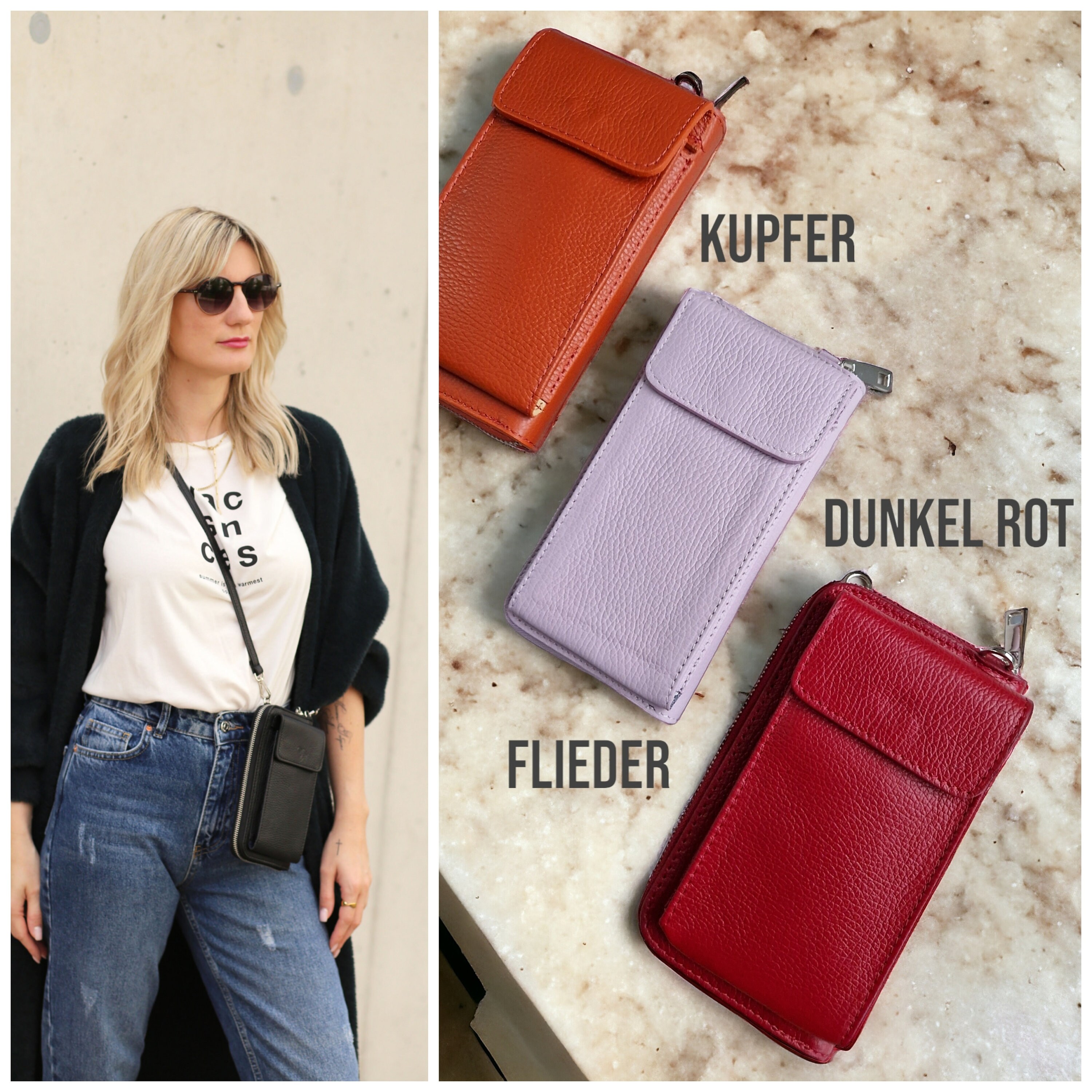 Cell Phone Case Wallet Leather 2 in 1 Crossbody Bath Handbag Shoulder Bag Etsy Ireland