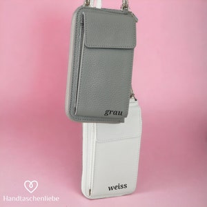 Mobile phone bag wallet 2 in 1 crossbody bathroom handbag shoulder bag genuine leather bag image 7