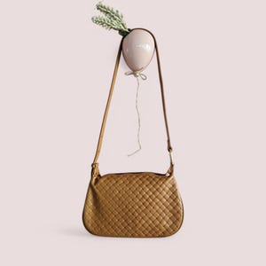Bag leather braided crossbody bag shoulder bag messenger bag