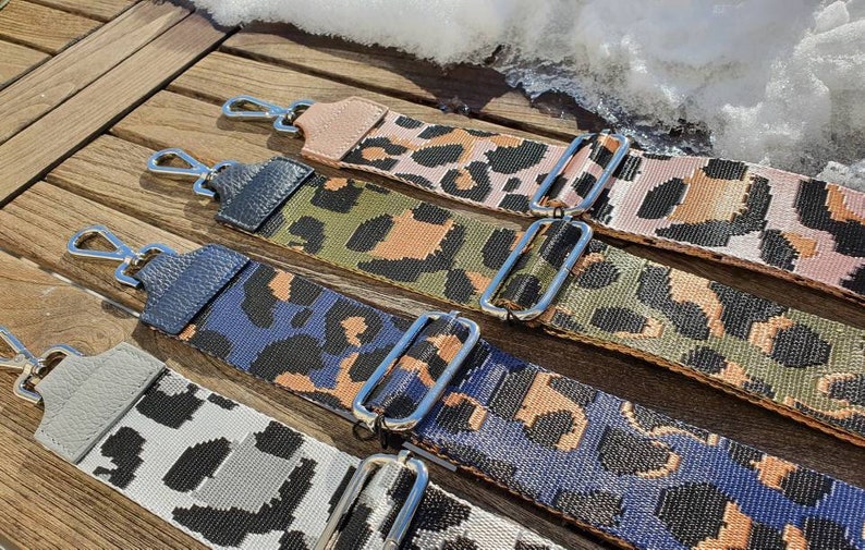 Pocket Strap Shoulder Strap Wide Strap Pocket Strap Leoprint Bag Fabric Replacement Strap Bag Strap Army