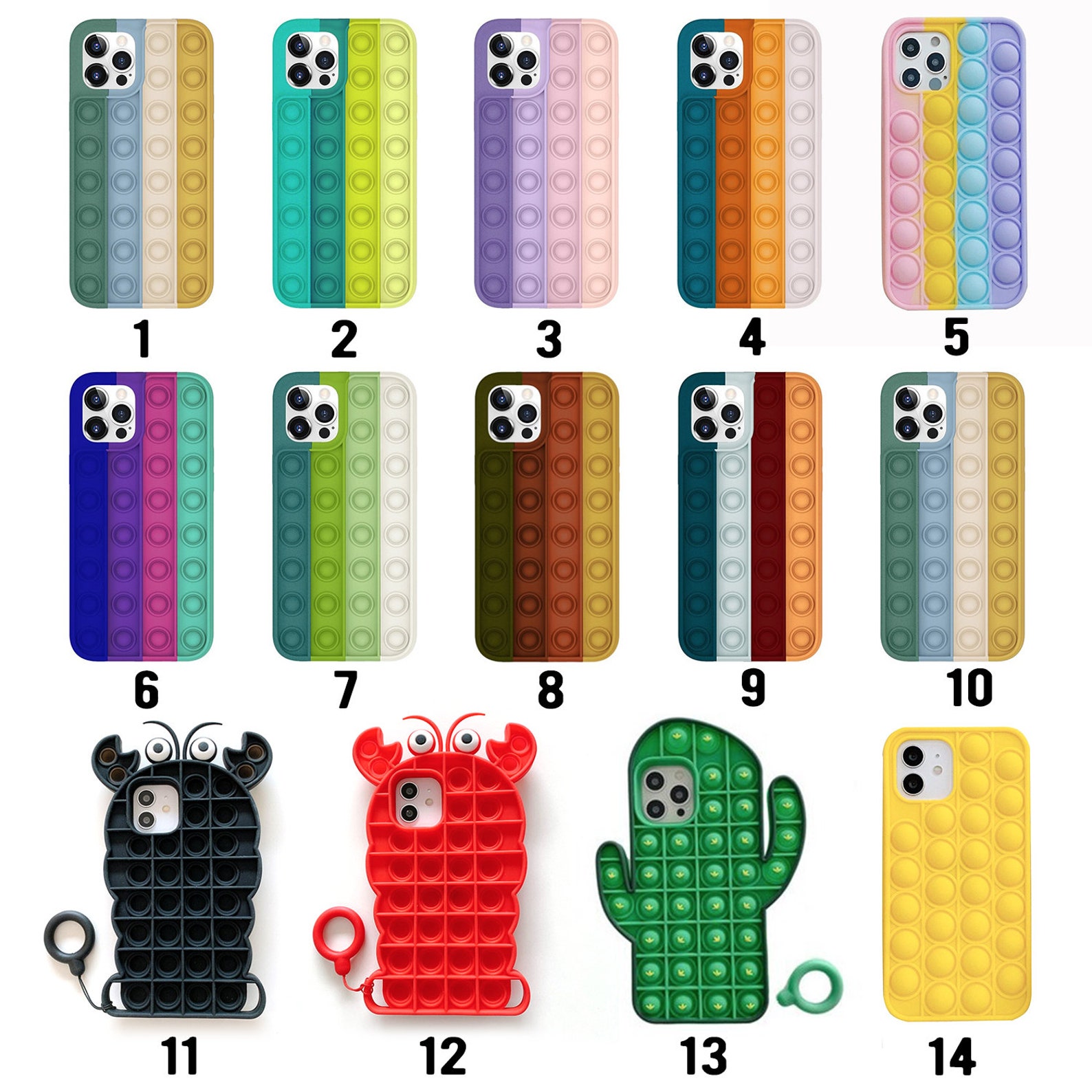 Fidget toy phone case fidget phone case fidget phone cases Etsy