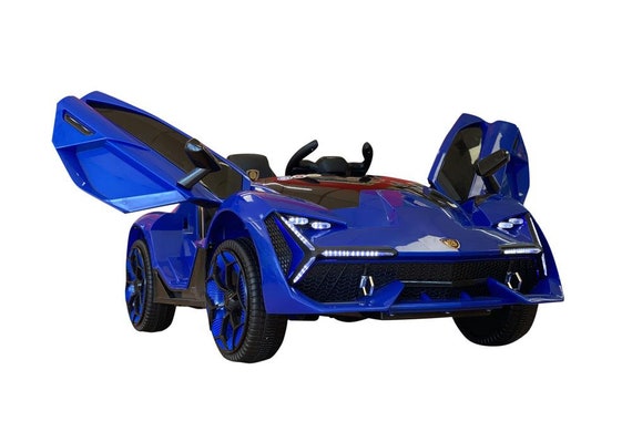 blue lamborghini remote control car