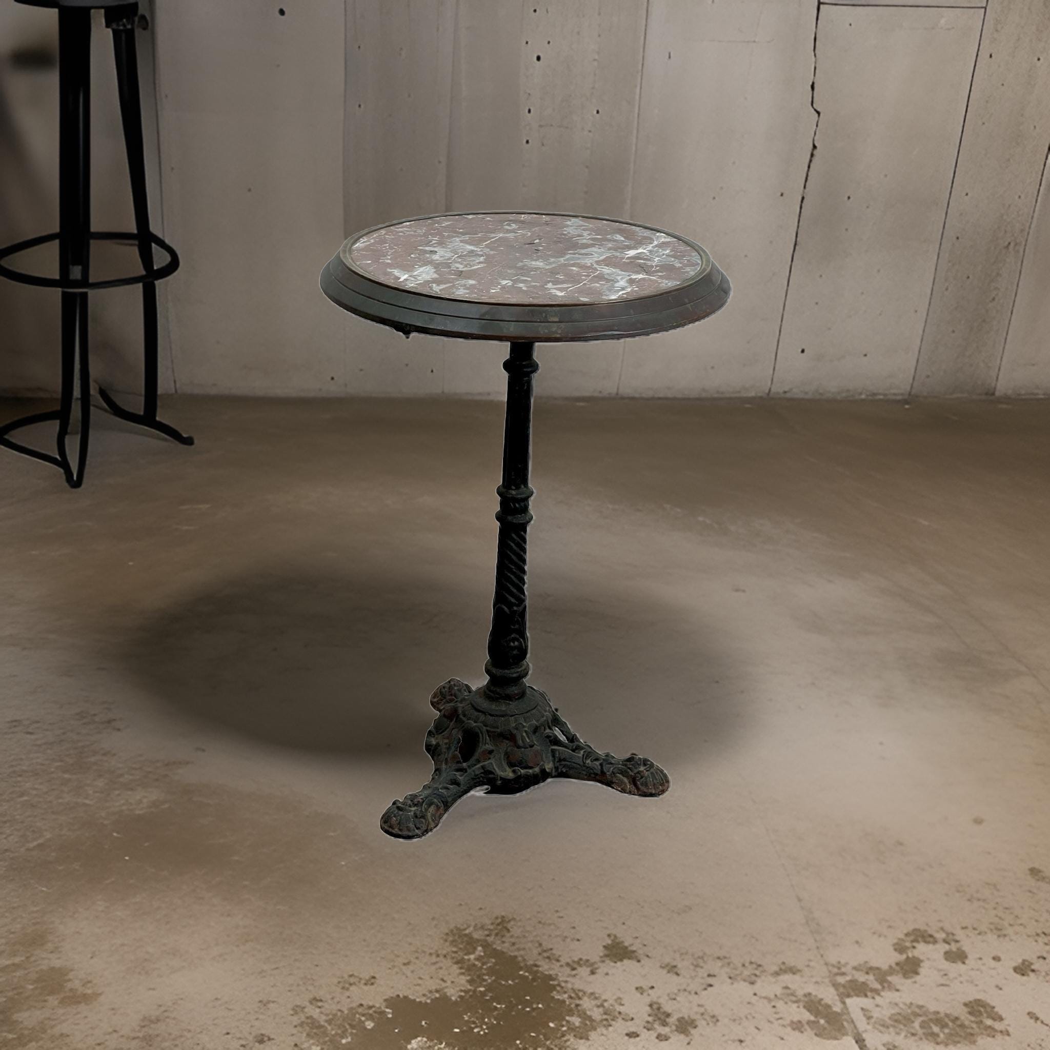 Cast Iron French Bistro Table - Etsy