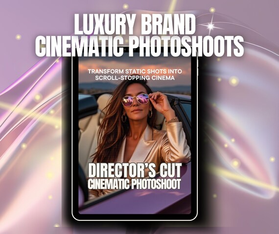 Cinematic Photoshoots - Viral Ai Photos & Prompts - Luxury Digital Branding Imagery