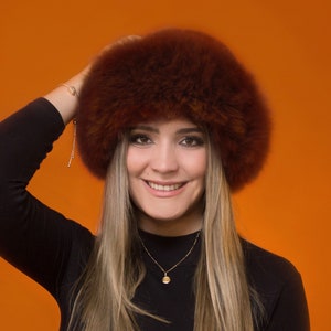 Baby Alpaca Fur Hat | Genuine Baby Alpaca Extra Fine Fur | Luxury Baby Alpaca Fur Hat for Woman