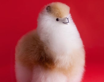 Handmade Baby Alpaca Plush | Hypoallergenic Fur Doll