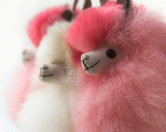 Alpaca Fur Keychain | Royal Alpaca Fur | Handmade Stuffed